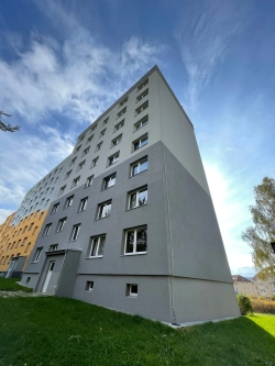 Monitoring průběhu modernizace panelového domu