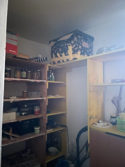 Interiér domu během celkové modernizace