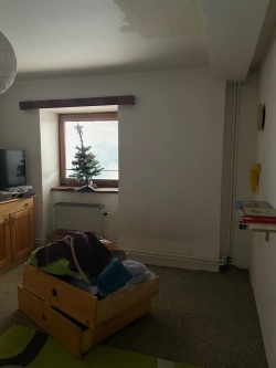 Interiér domu během celkové modernizace