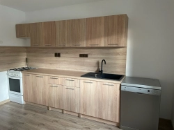 Interiér domu během celkové modernizace